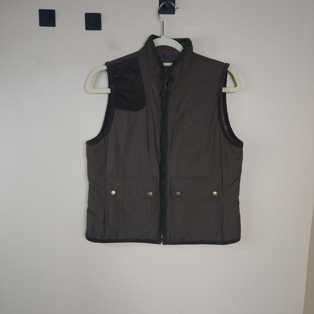 Lauren Ralph Lauren Green Label Vest Hunting Shooting Reversible Size S